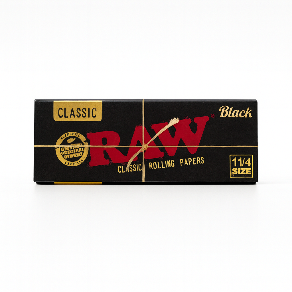 Raw Classic Rolling Papers Black