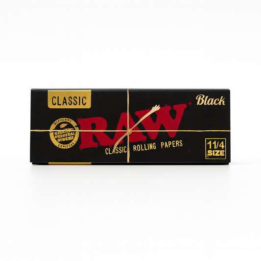 Raw Classic Rolling Papers Black